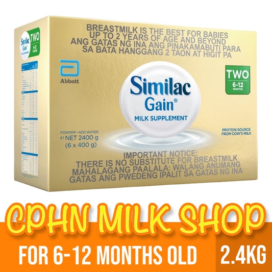 Similac Gain 2.4KG | 1.8KG for 6-12 Months Old Infant Formula