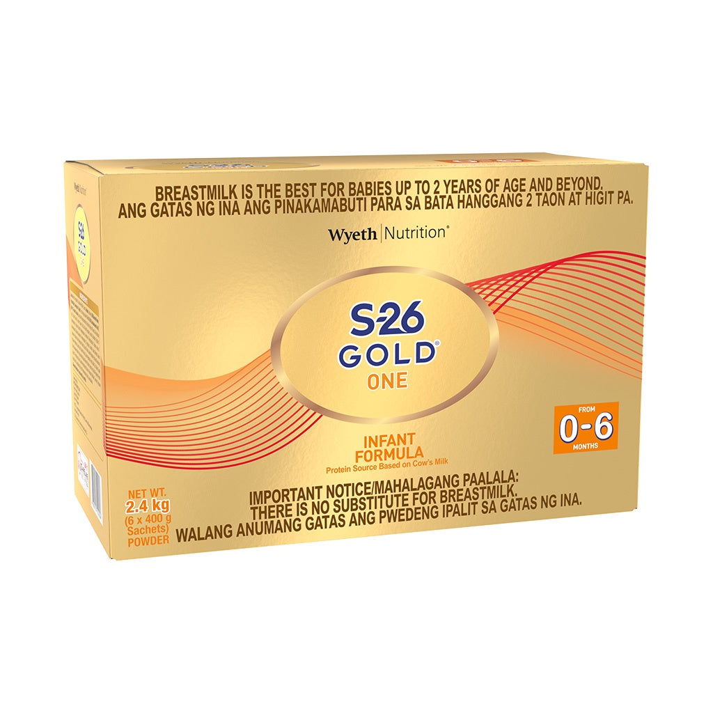 S-26 GOLD® ONE 2.4kg for 0-6 Months Old Infant Formula