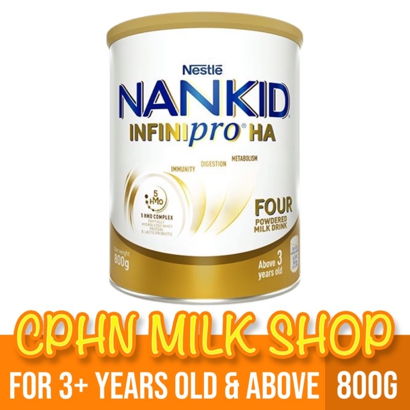NANKID INFINIPRO HA Four 800g For Children Above 3 Years Old