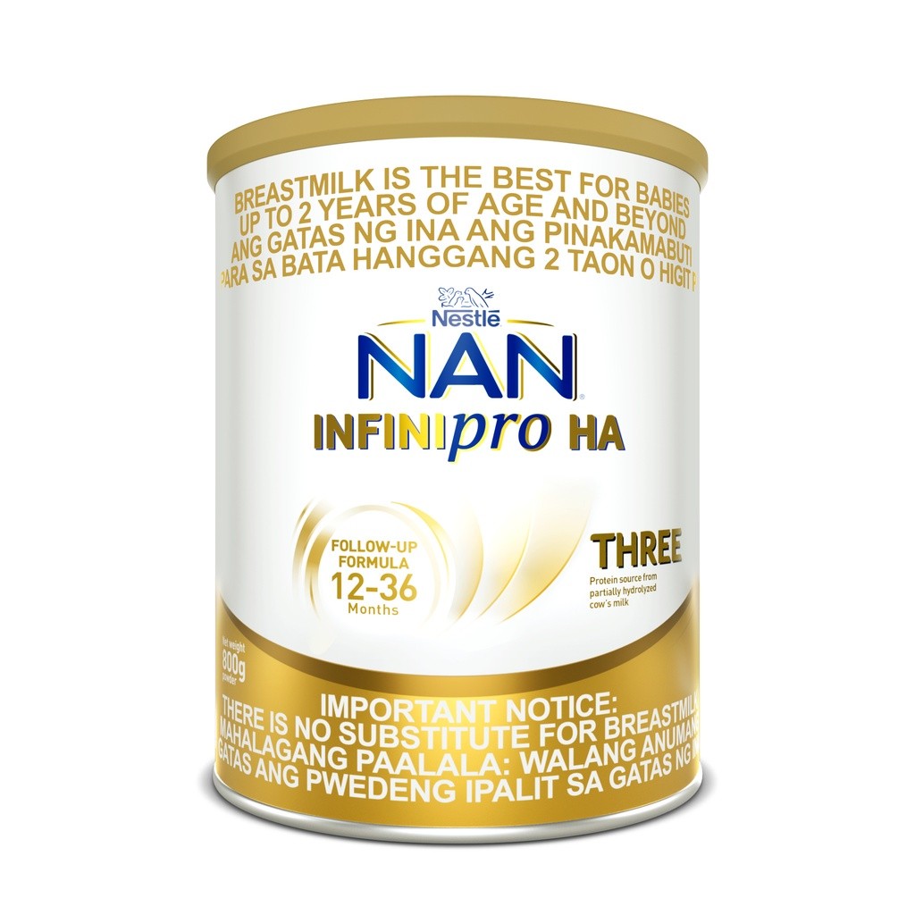 NAN® InfiniPro® HA Three 800g for 1-3 Years Old Milk Supplement