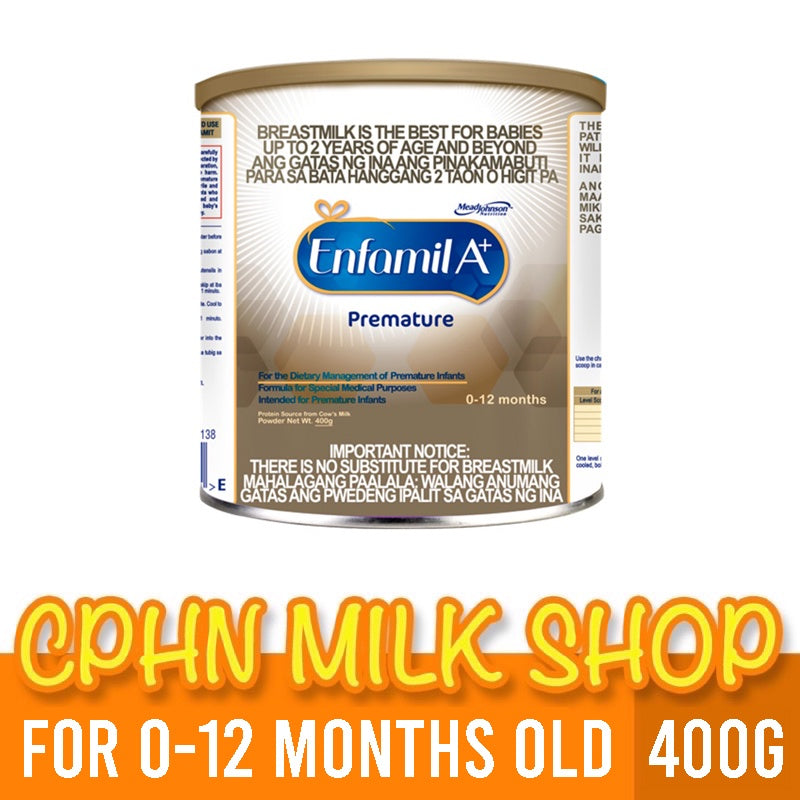 Enfamil A+ Premature 400g for 0-12 Months Old Infant Formula