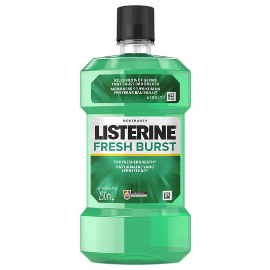 Listerine Fresh Burst Mouthwash 250ml