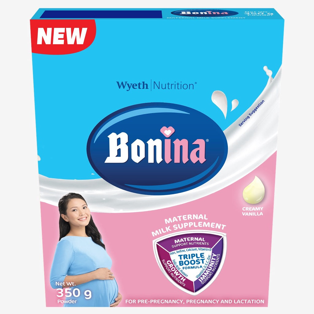 Wyeth BONINA Maternal Milk Vanilla 350g