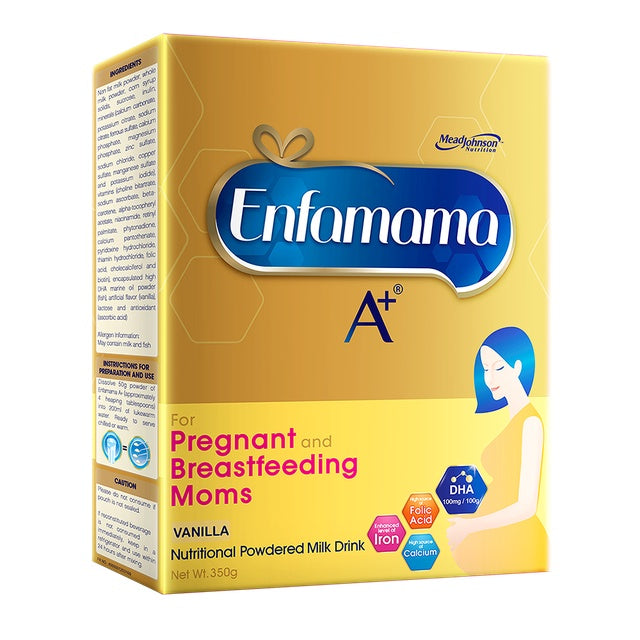 Enfamama A+ Vanilla 350g Powdered Milk Drink for Pregnant and Breastfeeding Mom