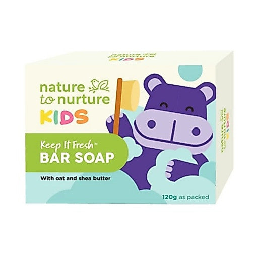 Nature to Nurture Kids Keep It Fresh Bar Soap 120GRAMS