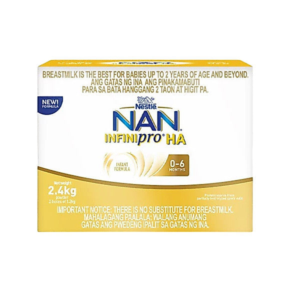 NAN INFINIPRO HA One 2.4kg for 0-6 Months Old Infant Formula