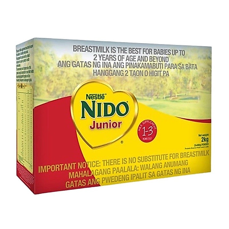 NIDO Junior 2kg for 1-3 Years Old Milk Supplement