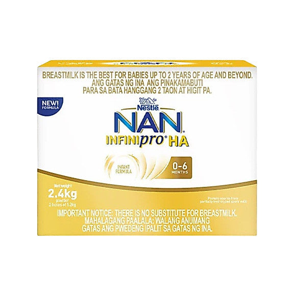 NAN INFINIPRO HA One 2.4kg for 0-6 Months Old Infant Formula